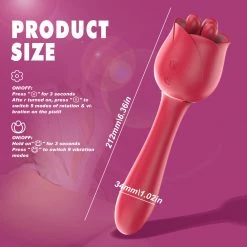 Mysite Rose Massage Vibrators For Women Rose Vibrators