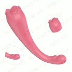 Mysite Usb Rechargeable Rose Body Wand Massager Rose Vibrators