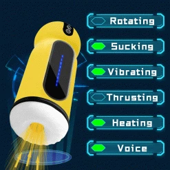 Mysite X S1 Spacecup 2021 Strong Penis Sucking Male Masturbator With Vibrating Heating Function