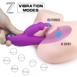 Mysite Naughty U - G Spot Rabbit Vibrator With Bunny Ears Vibrators