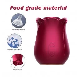 Mysite Rose Vibrators New Rose Sucking Vibrator Toy