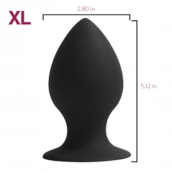 Mysite Tapered Silicone Butt Plug