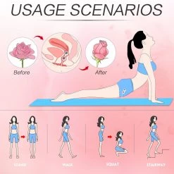 Mysite Freezer- Ben Wa Ball Remote Control Kegel Training Set