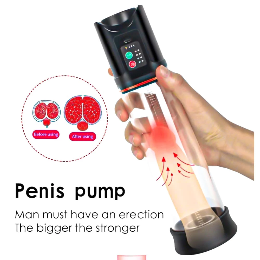 Mysite X P11 Automatic Penis Pump Penis Extender Enhancer Vacuum Pump Multiple Modes Men Enlargement Sex Toys 6 Mysite X P11 Automatic Penis Pump Penis Extender Enhancer Vacuum Pump Multiple Modes Men Enlargement Sex Toys
