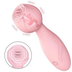 Mysite Rose Vibrators 7-frequency Rose Clitoral Stimulator