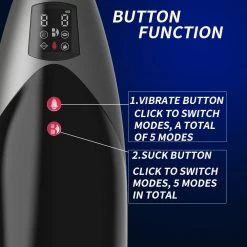 Mysite X S10 Spacecup Multifunctional Penis Sucking Male Masturbator With Heating And Vibrating UV Disinfection Base