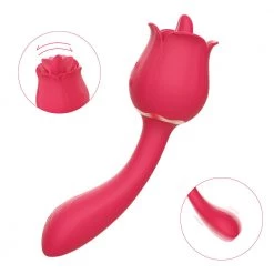 Mysite Rose Vibrator With Handle Rose Vibrators