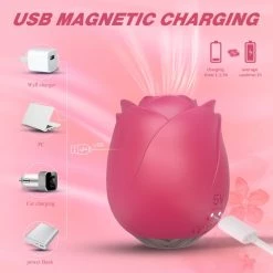 Mysite Rose Vibrators Rose Suction Clitoral Vibrator Stimulator Women