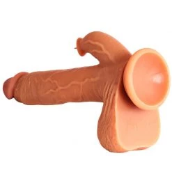 Mysite Dildos Justin - Silicone Thrusting Dildo Licker 6.5 Inch