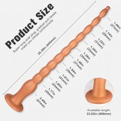 Mysite Anal Toys Loren- Silicone 25 Inch Huge Anal Bead