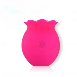 Mysite Tongue Licking Vibrator - Rose Shaped