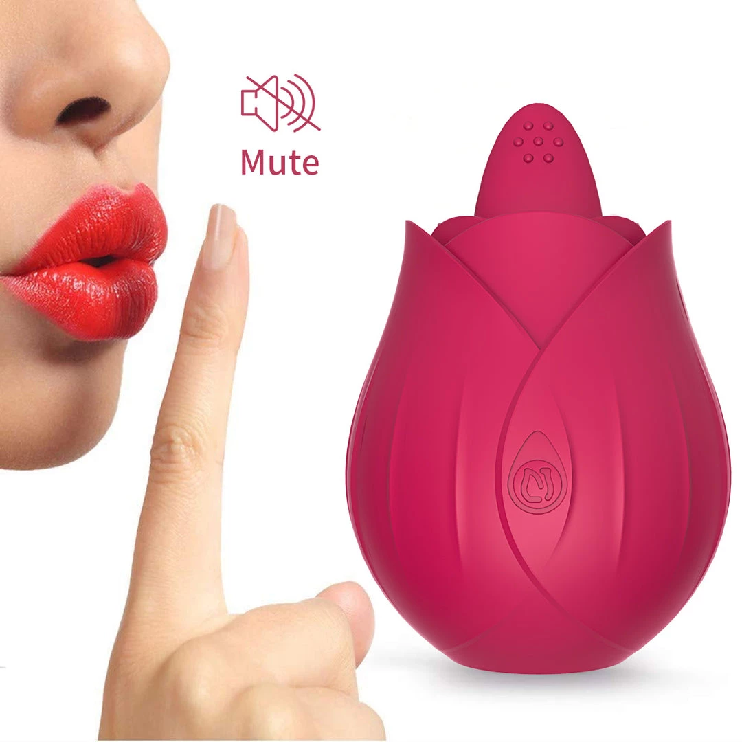Mysite Rose Vibrators Rose Clitoral Vibrator With A Tongue For Women 6 Mysite Rose Vibrators Rose Clitoral Vibrator With A Tongue For Women