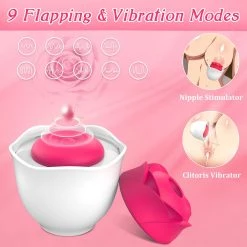 Mysite Eggshell Rose Sucking Vibration Rose Vibrators