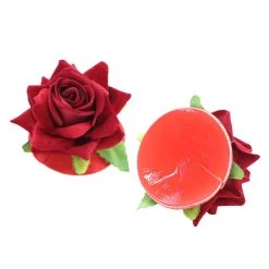 Mysite Rose Flower Nipple Clamps Breast Sticker