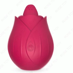 Mysite Rose Vibrators Rose Clitoral Vibrator With A Tongue For Women