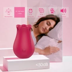 Mysite Rose Toy 10 Speeds Oral Sucking Vibrator Rose Vibrators