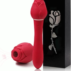 Mysite Rose Vibrators Rose Sex Toy Sucking Waterproof G-spot Vibrator For Couple
