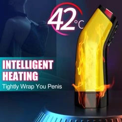 Mysite X S5 Spacecup Penis Sucking Male Masturbator With Vibrating Heating And One-key Pressure Relief Button
