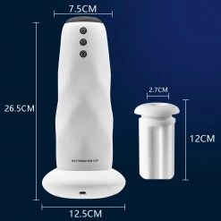 Mysite X S3 Spacecup 2022.4 Male Masturbator With Heating Base Easy Warm & Dry Device