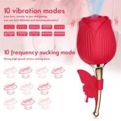 Mysite Rose Toy With Romantic Rose Vibration
