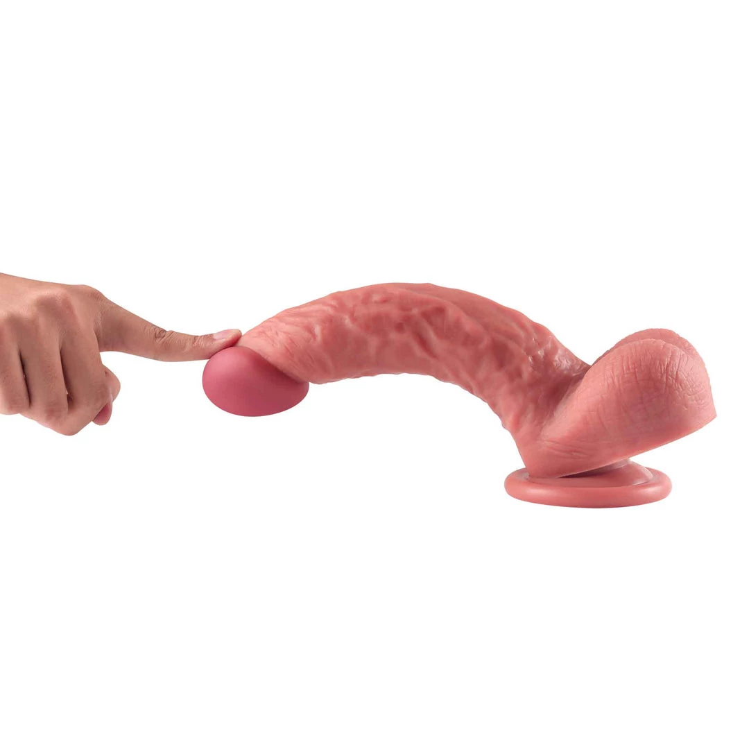 Mysite Dildos James - Silicone Stick On Wall Dildo 8 Inch 3 Mysite Dildos James - Silicone Stick On Wall Dildo 8 Inch