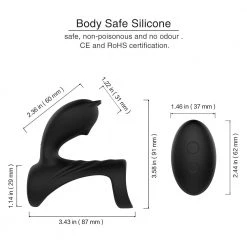 Mysite Male Hi Fun - Remote Controlled Vibrating Penis Ring For Couples