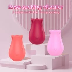 Mysite Rose Toy 10 Speeds Oral Sucking Vibrator Rose Vibrators