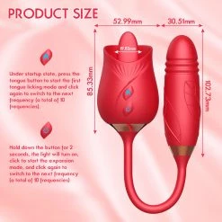 Mysite Wholesale The Rose Toy With Bullet Vibrator Pro