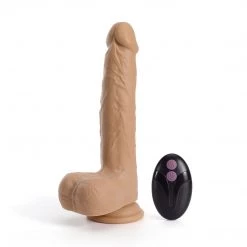 Mysite Dildos Idalis - 3in1 Vibrating Dildo & Thrusting Rotating 9 Inch Penis