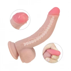 Mysite Kea - Realistic Silicone 8 Inch Curved Dildo With Ball