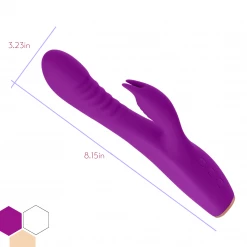 Mysite Vibrators Hypnotic Bunny - Dual Vibrator 5 Mysite Vibrators Hypnotic Bunny - Dual Vibrator