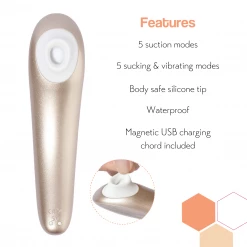 Mysite Irresistible - Air Pulse Clitoral Sucking Vibrator