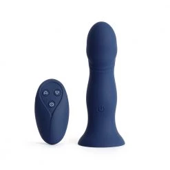 Mysite Iarla-Remote Control Vibrating Anal Plug -Blue Vibrators