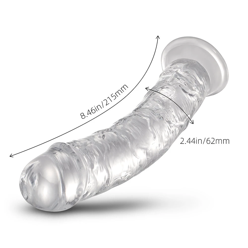 Mysite Dildos Call Me Daddy - Jelly Suction Cup Dildo 8 Inch 2 Mysite Dildos Call Me Daddy - Jelly Suction Cup Dildo 8 Inch