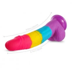 Mysite Dildos Leo Avant - Rainbow Suction Cup Dildo 7 Inch