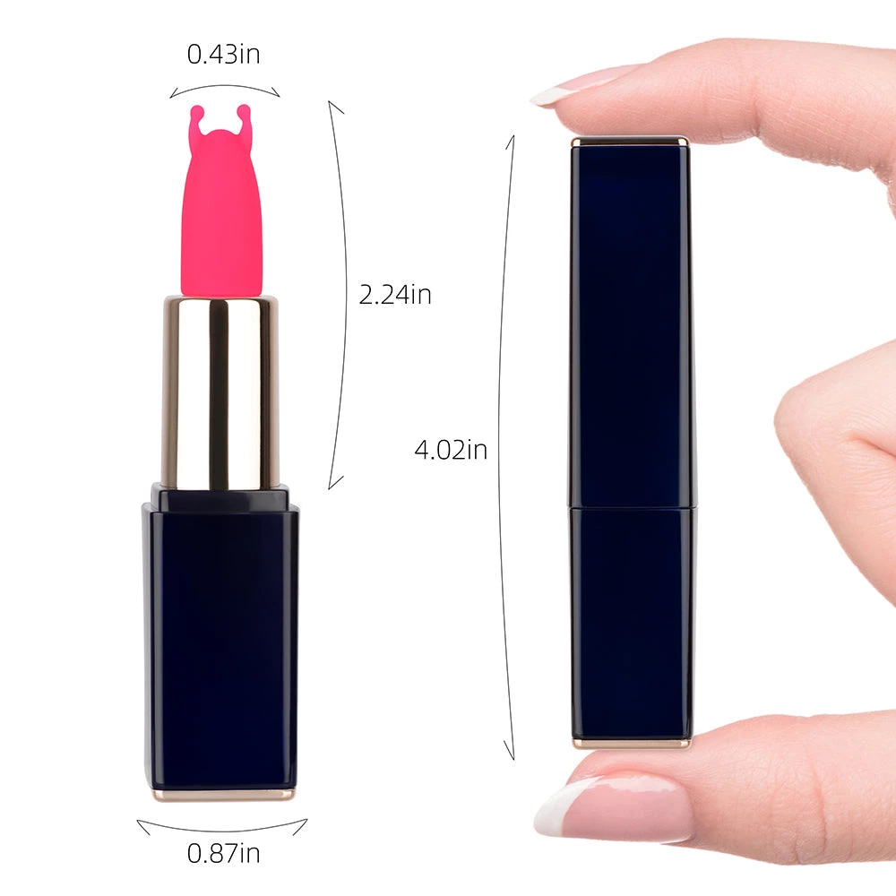 Mysite Bisous - Discreet Lipstick Pocket Vibrator Vibrators 5 Mysite Bisous - Discreet Lipstick Pocket Vibrator Vibrators