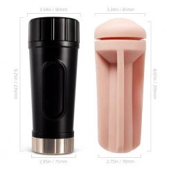 Mysite Buck - Realistic Pussy Vibrating Masturbator Cup Male