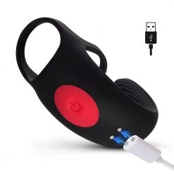 Mysite Anal Toys Caress - Vibrating Perineum Stimulation C-Ring