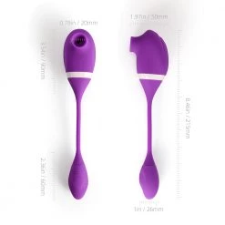 Mysite Vibrators Lolita - Clit Sucking Toy & Egg Vibrator