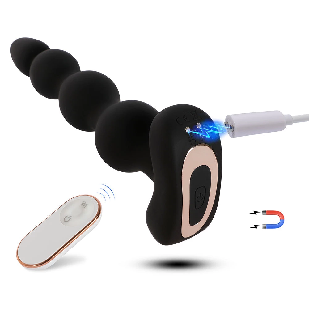 Mysite Ripple - Vibrating Anal Bead Plug Anal Toys 6 Mysite Ripple - Vibrating Anal Bead Plug Anal Toys