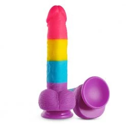 Mysite Dildos Leo Avant - Rainbow Suction Cup Dildo 7 Inch