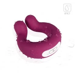 Mysite Vibrators Berry - Couple's Cock Ring Clit Vibrator