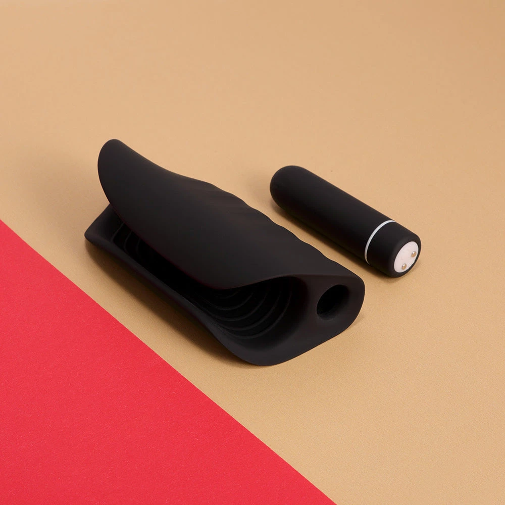 Mysite Male Silicone Vibrating Masturbation Sleeve 7 Mysite Male Silicone Vibrating Masturbation Sleeve