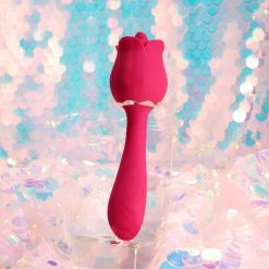 Mysite Vibrators Rhea - The Rose Clit Licking Tongue Vibrator & G Spot Massager