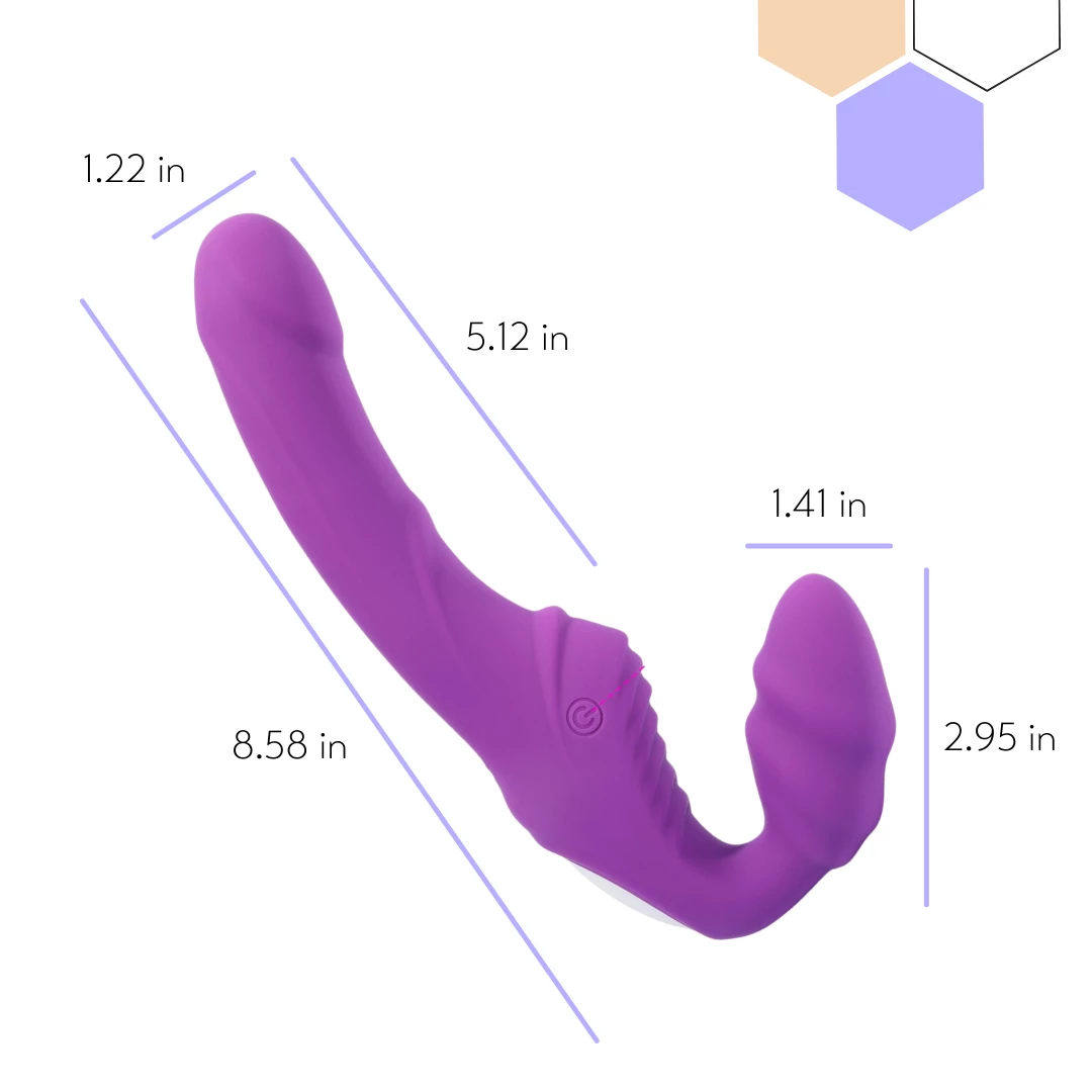 Mysite Vibrators Nana Vibrating Strapless Dildo 2 Mysite Vibrators Nana Vibrating Strapless Dildo