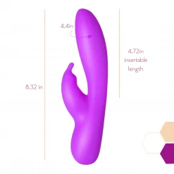 Mysite Vibrators Magnolia - Dual Powered Rabbit Vibrator