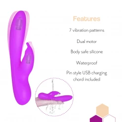 Mysite Vibrators Magnolia - Dual Powered Rabbit Vibrator