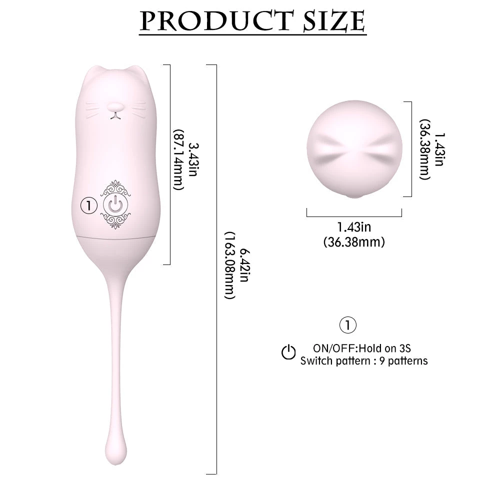 Mysite Moira - Rechargeable Egg Vibrator Vibrators 8 Mysite Moira - Rechargeable Egg Vibrator Vibrators