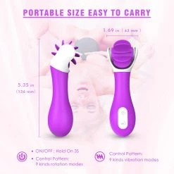 Mysite Huntley - Clit Vibrator 3 In 1
