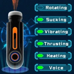 Mysite X T2 Spacecup Multifunction 2021 Penis Sucking Vibrating Thrusting Masturbator Male